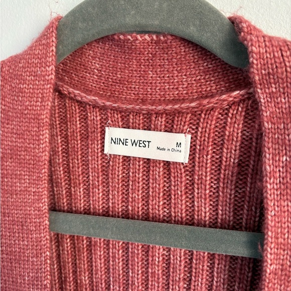 Nine West Rose Open-Front Cardigan - Picture 2 of 4